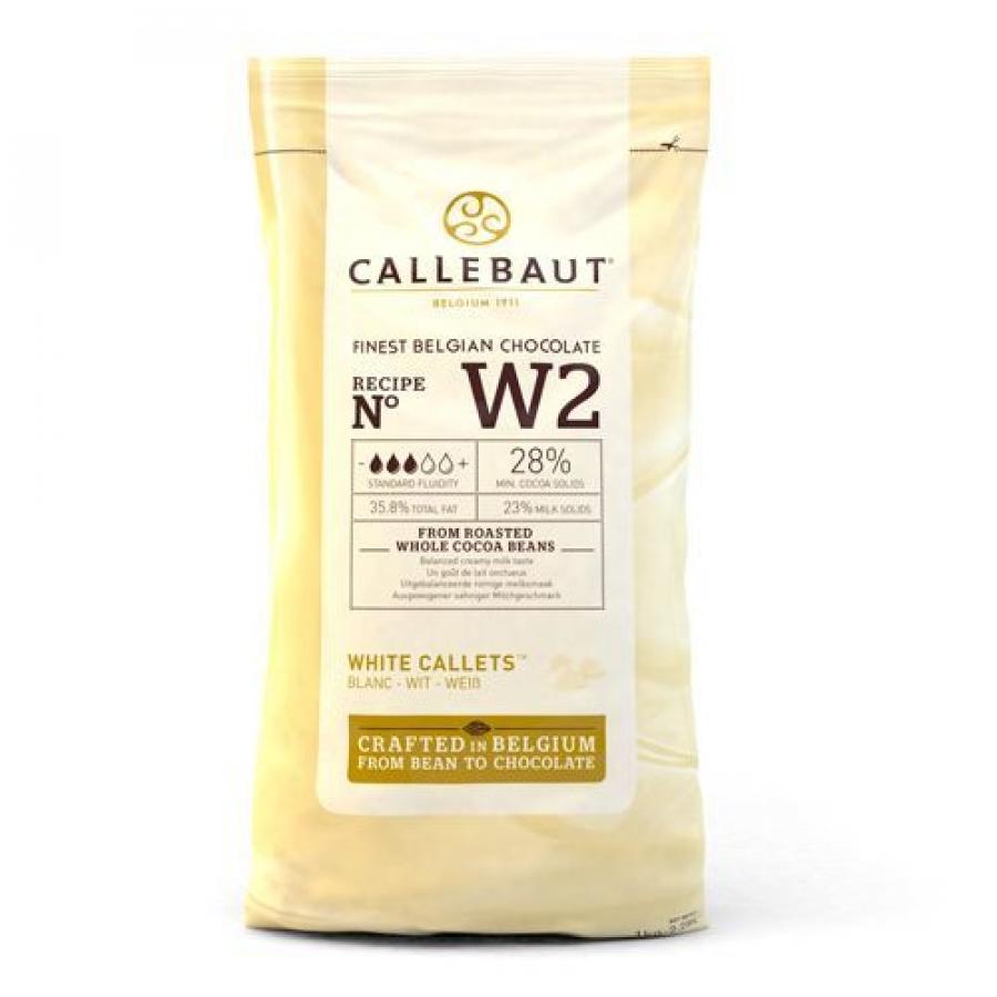 Callebaut valkosuklaa, 1 kg