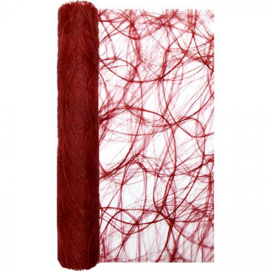 Fleece kaitaliinarulla viininpunaiset pyörteet 30 x 500 cm