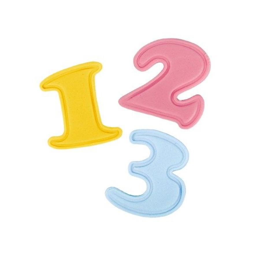 Painettava muottisetti numerot 0-9 (n.4 cm)