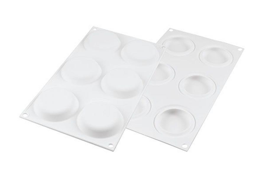 Silikoninen vuokasetti Kit Tarte Ring Round - Silikomart Professional