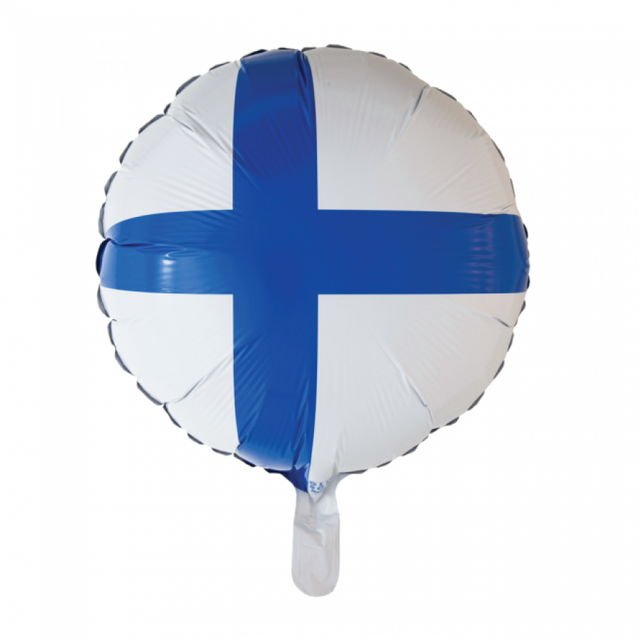 Suomi foliopallo (Suomen lippu)