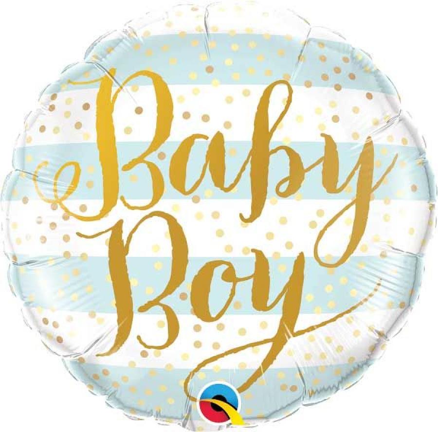 Foliopallo Baby boy vaaleansiniraidat 