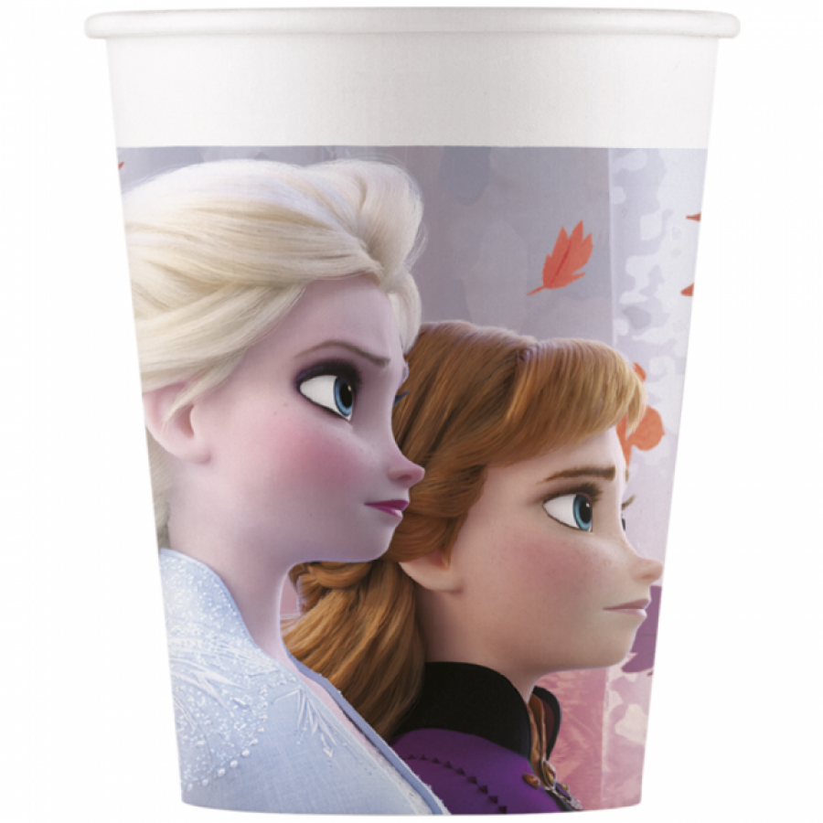 Frozen 2 pahvimukit, 8 kpl