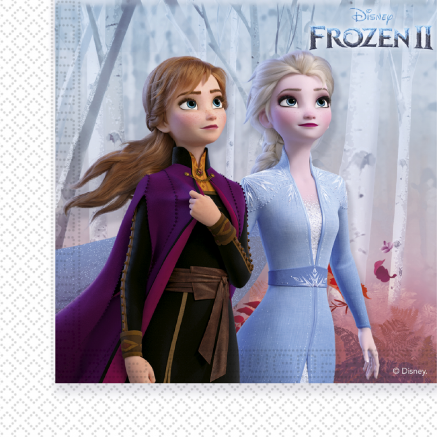 Frozen 2 lautasliinat, 20 kpl