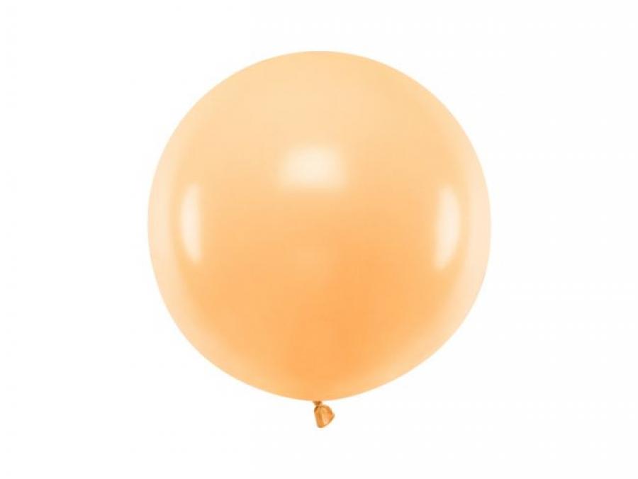 Jätti-ilmapallo vaalea persikka 1 m