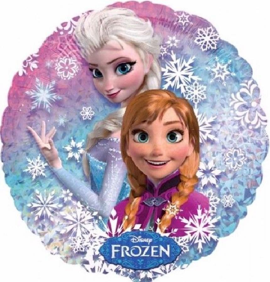 Frozen Elsa & Anna hologrammi foliopallo 