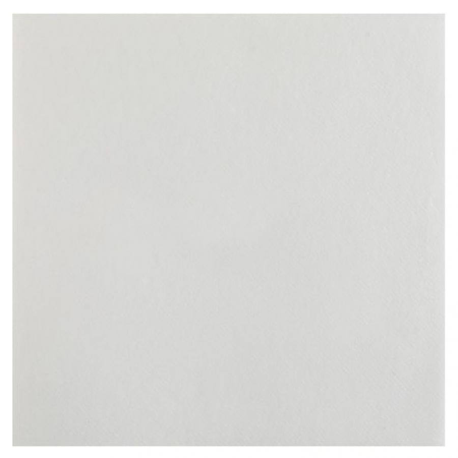 Suuri airlaid lautasliina 40x40 cm, 20 kpl, valkoinen