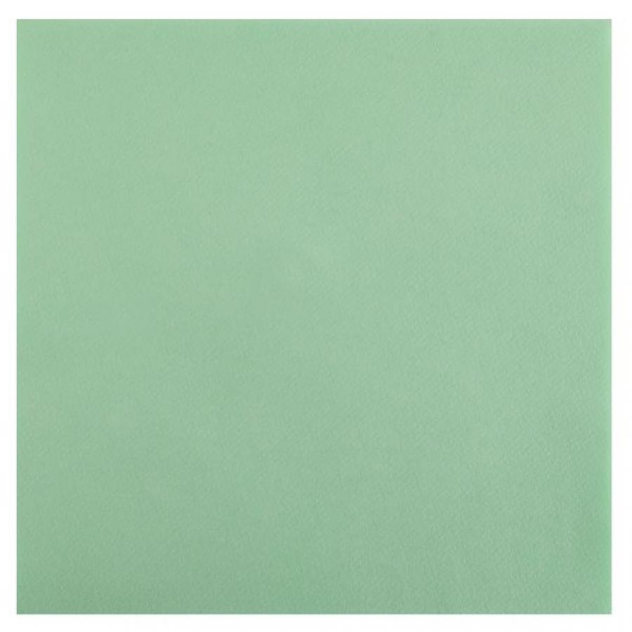 Suuri airlaid lautasliina 40x40 cm, 20 kpl, mintunvihreä