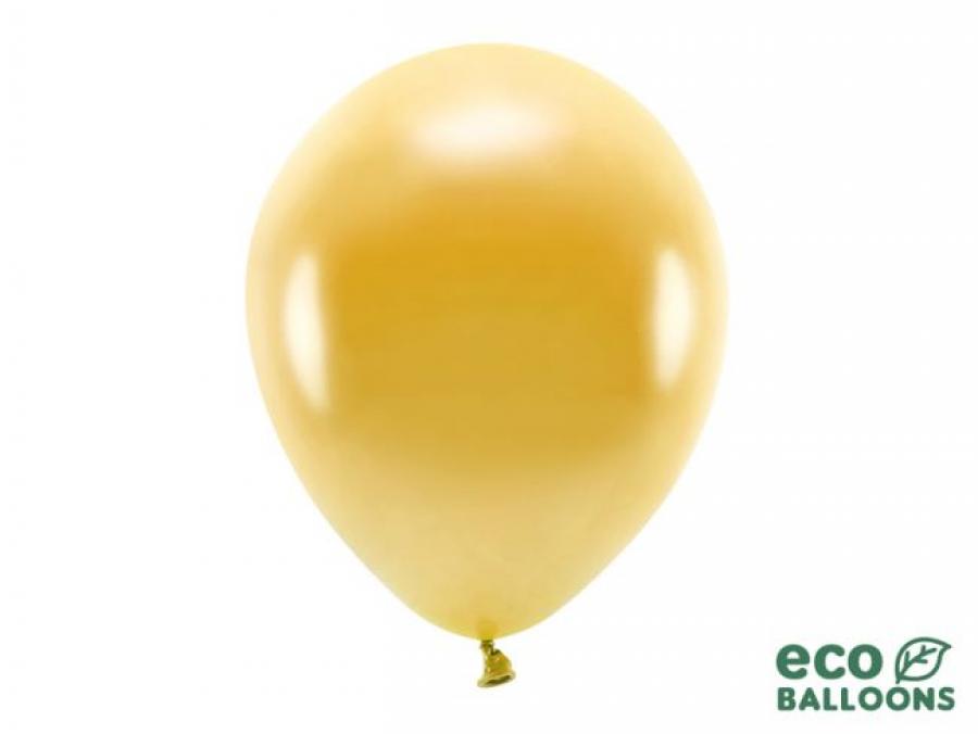 EKOilmapallo kulta 30 cm biohajoava, 100 kpl 