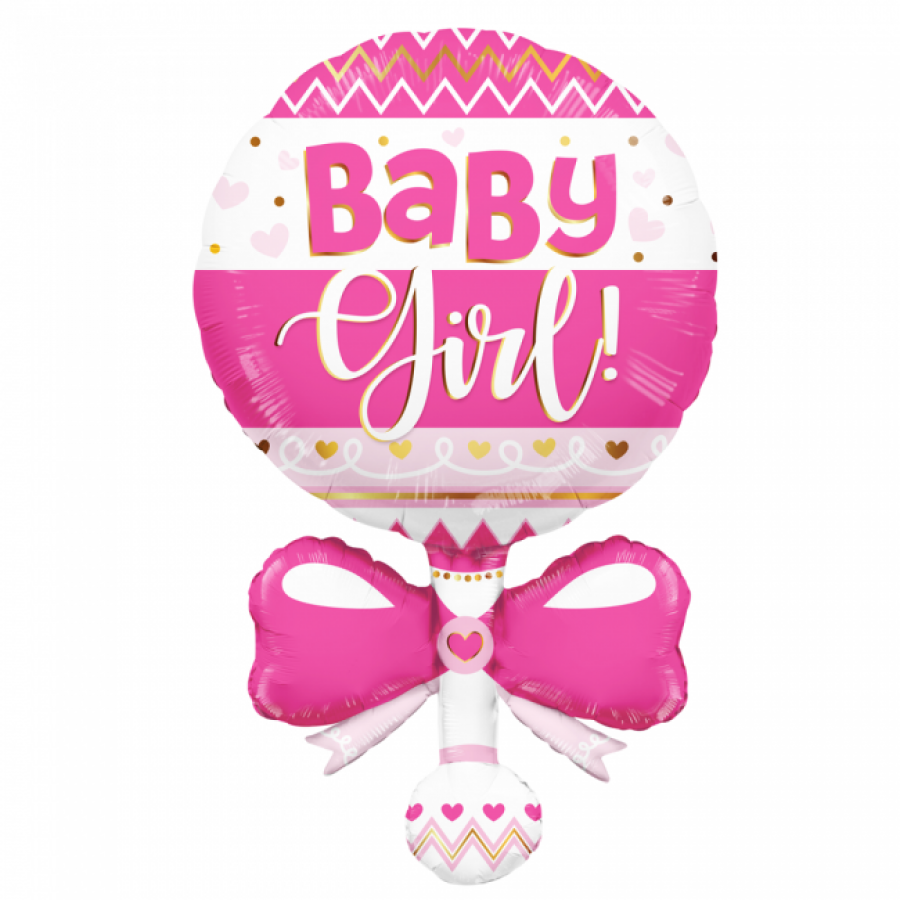 Foliopallo Baby Girl vauvanhelistin 91 cm 