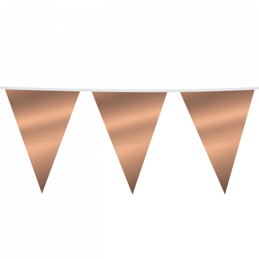 Lippuviiri / banneri metallinen ruusukulta, 10 metriä