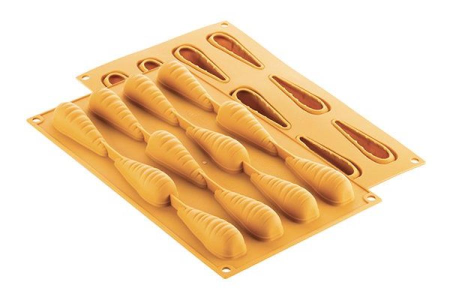 Porkkanamuotti silikoni 78x23 mm - Silikomart Professional