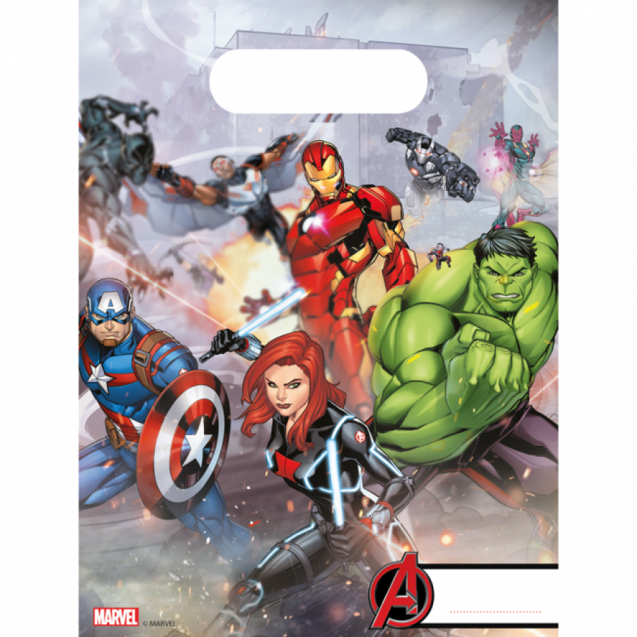 Avengers kaverilahjapussit, 6 kpl