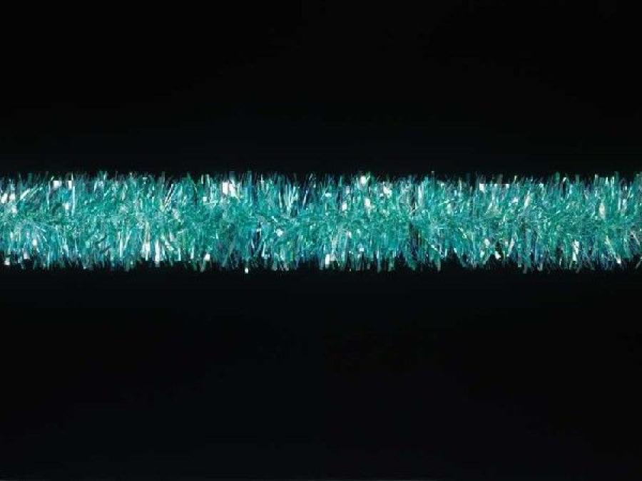 Joulupunos jäänsininen+hopea 10 cm x 200 cm