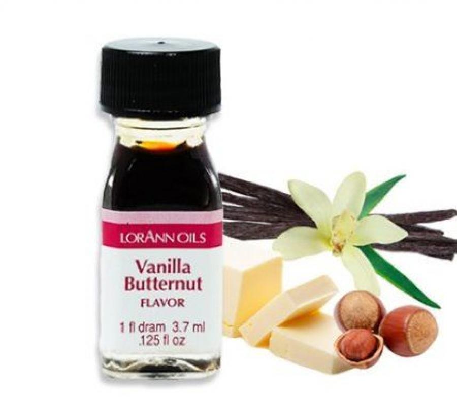 LorAnn vahva Vanilla Butternut-aromi, 3,7 ml
