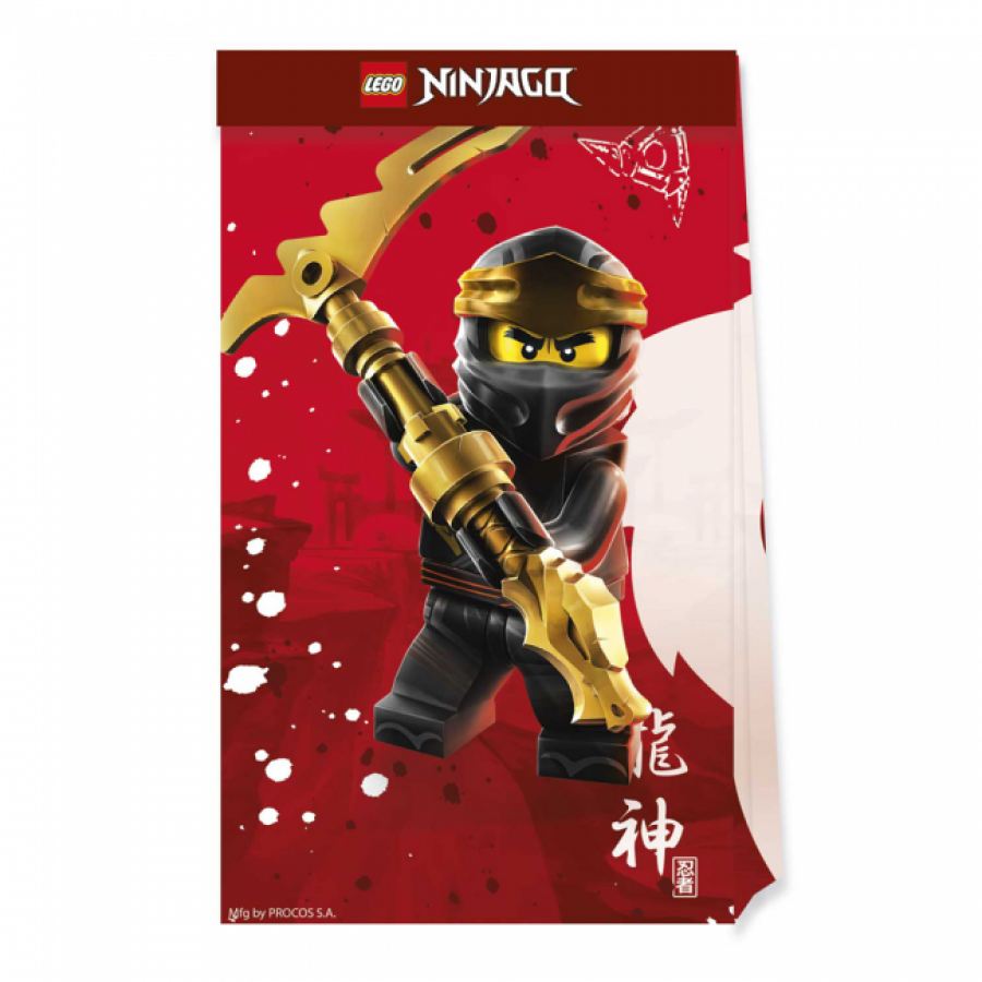 Lego Ninjago paperipussit 4 kpl
