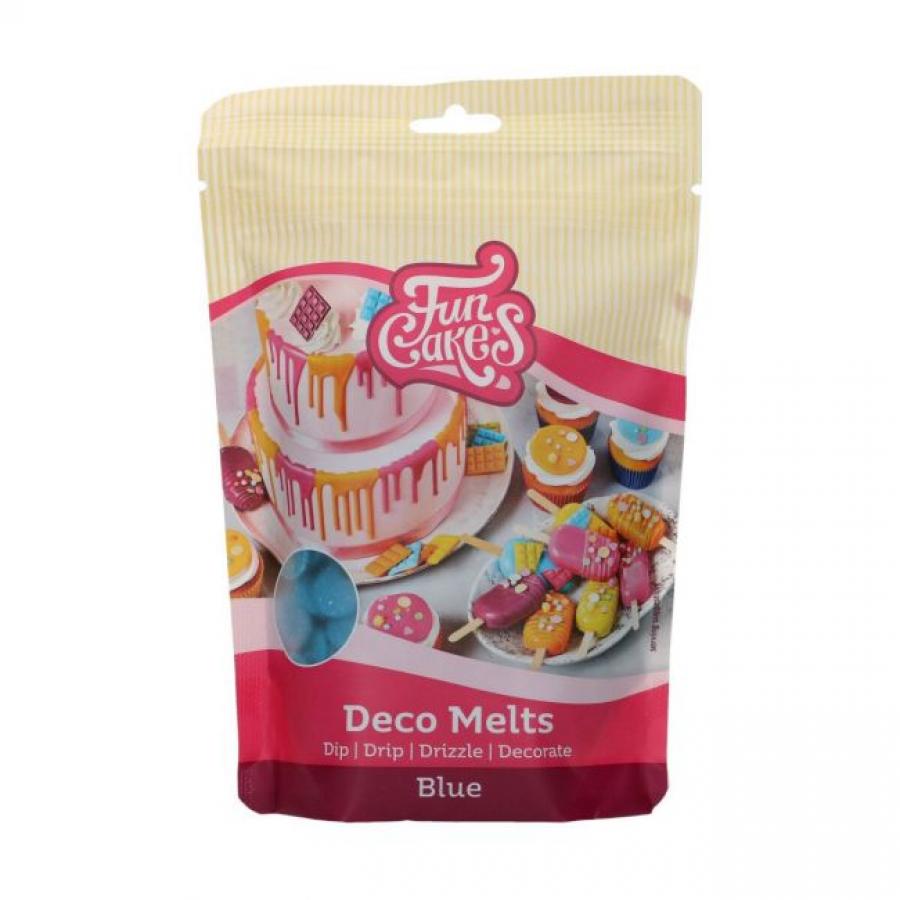 Deco Melts sininen, 250 g - Funcakes