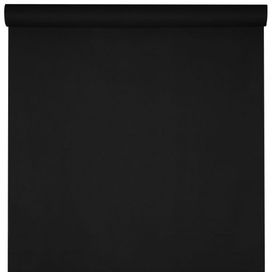 Paperinen pöytäliinarulla musta 120 cm, 10 metriä