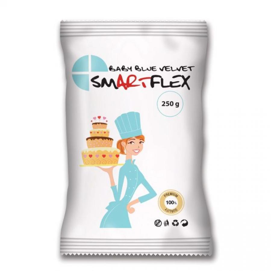 Sokerimassa SmartFlex, vaaleansininen 250g (Baby Blue)