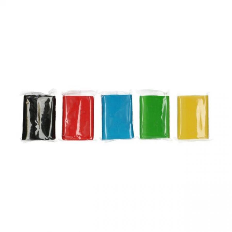 Sokerimassasetti viisi väriä (5x100g) - FunCakes