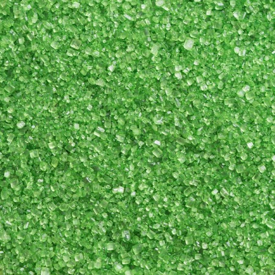 Koristesokeri glitter vihreä, 100 g, Decora