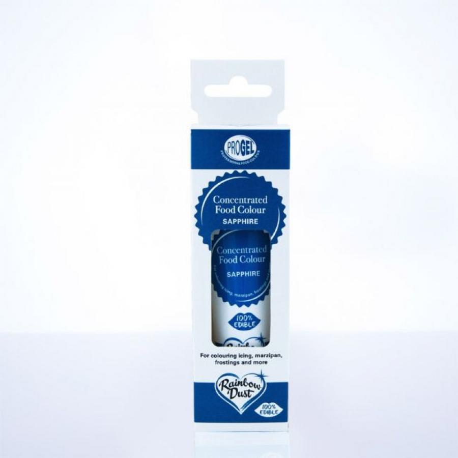 Pastaväri, Sapphire (safiirinsininen) - Rainbow Dust ProGel 