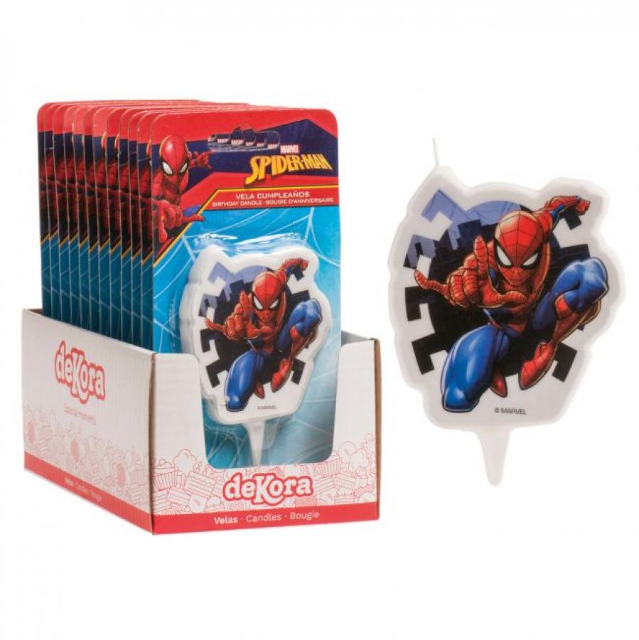 Spiderman / hämähäkkimies kakkukynttilä