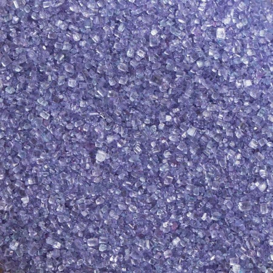 Koristesokeri glitter violetti, 100 g, Decora 