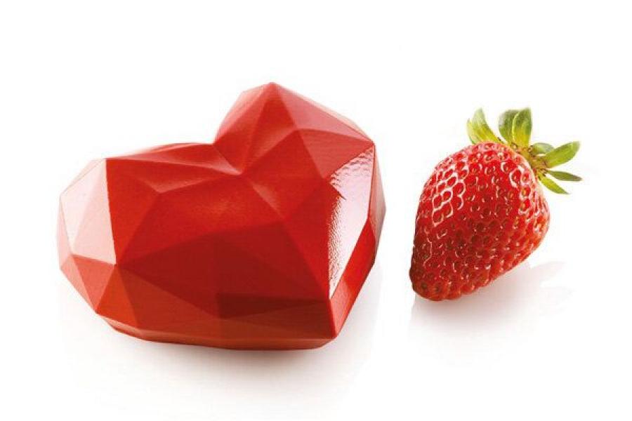 Silikomart Professionalin silikoni leivosvuoka Amorini origami