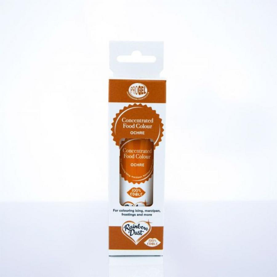 Pastaväri, ochre (okranvärinen) - Rainbow Dust Progel