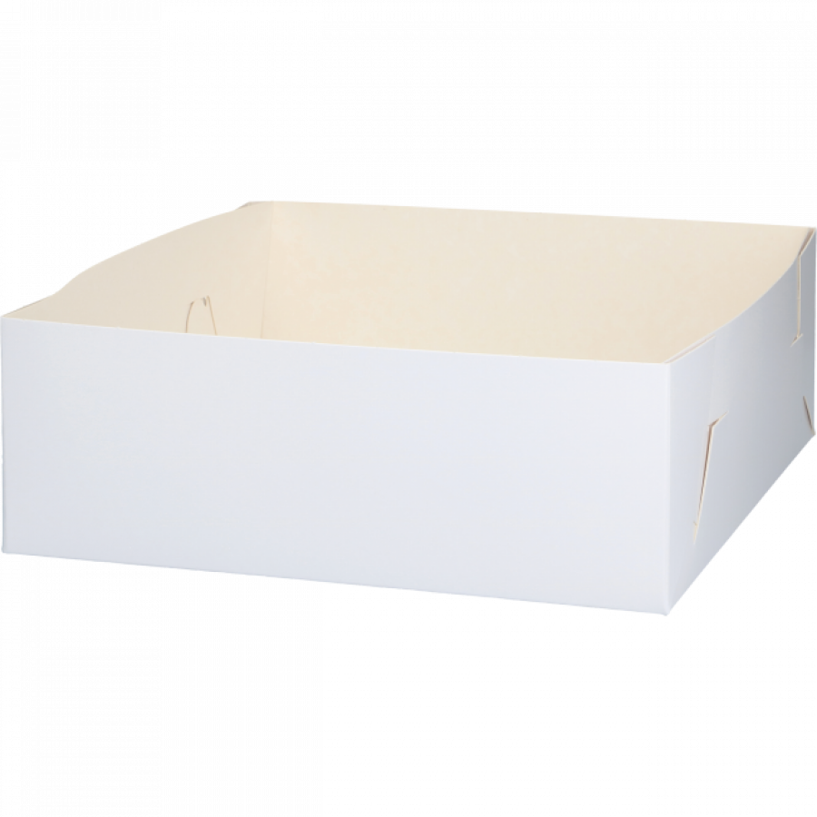 Leivos-/kakkulaatikko 28 X 28 X 10 cm, 100 kpl / Laatikko 