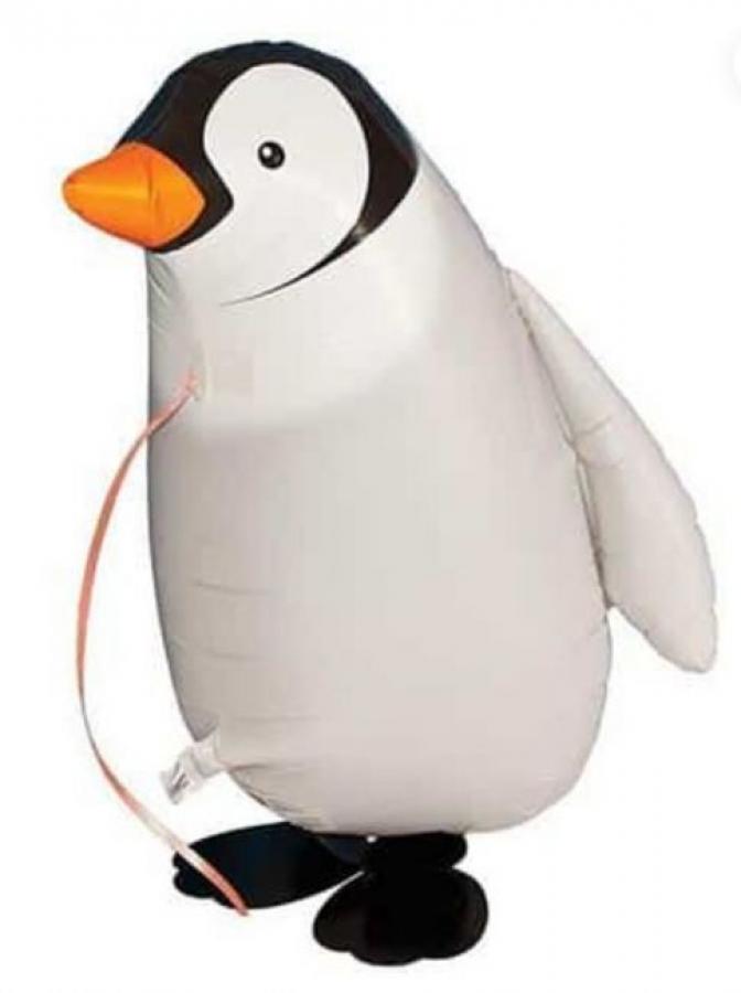 Pingviini kävelevä foliopallo 