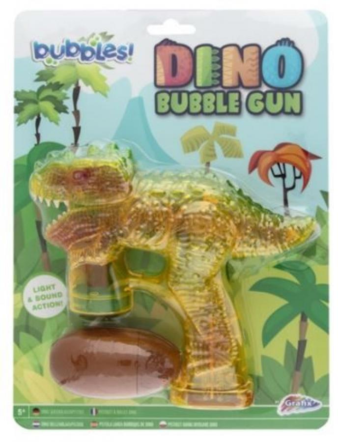 Saippuakuplapistooli dinosaurus, 60 ml
