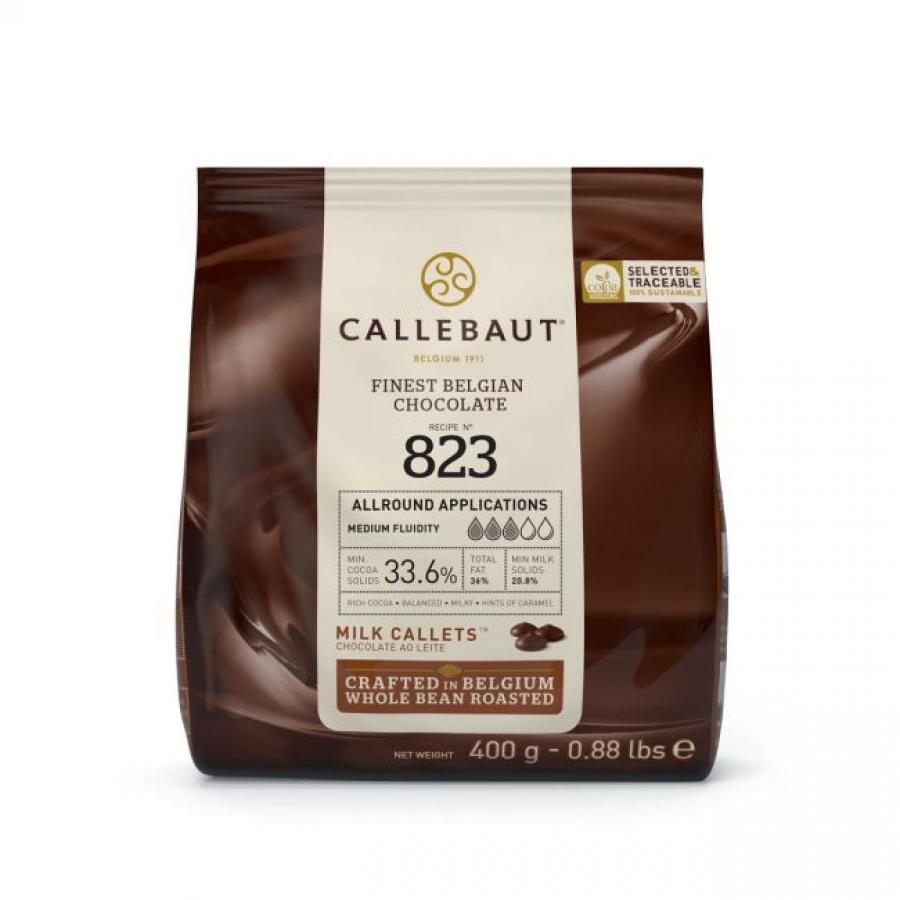 Callebaut maitosuklaa, 400 g