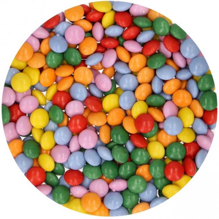 Syötävät suklaarakeet, värimix, 80 g - FunCakes