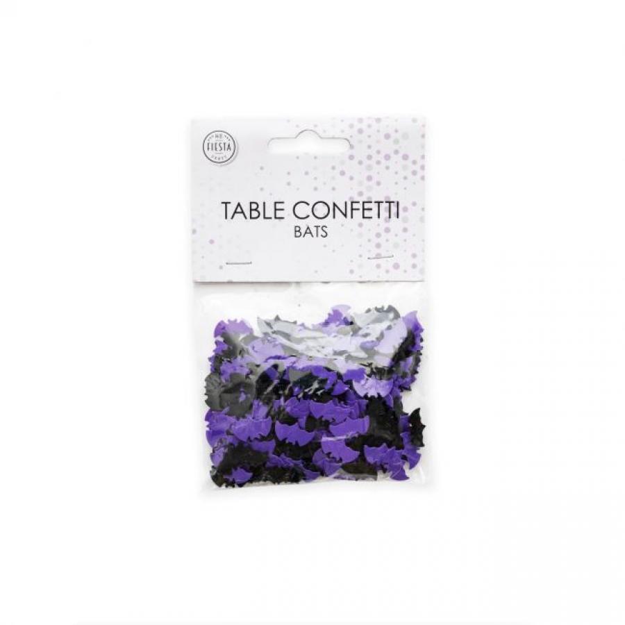 Mustat ja violetit lepakot-konfetit, 14 grammaa