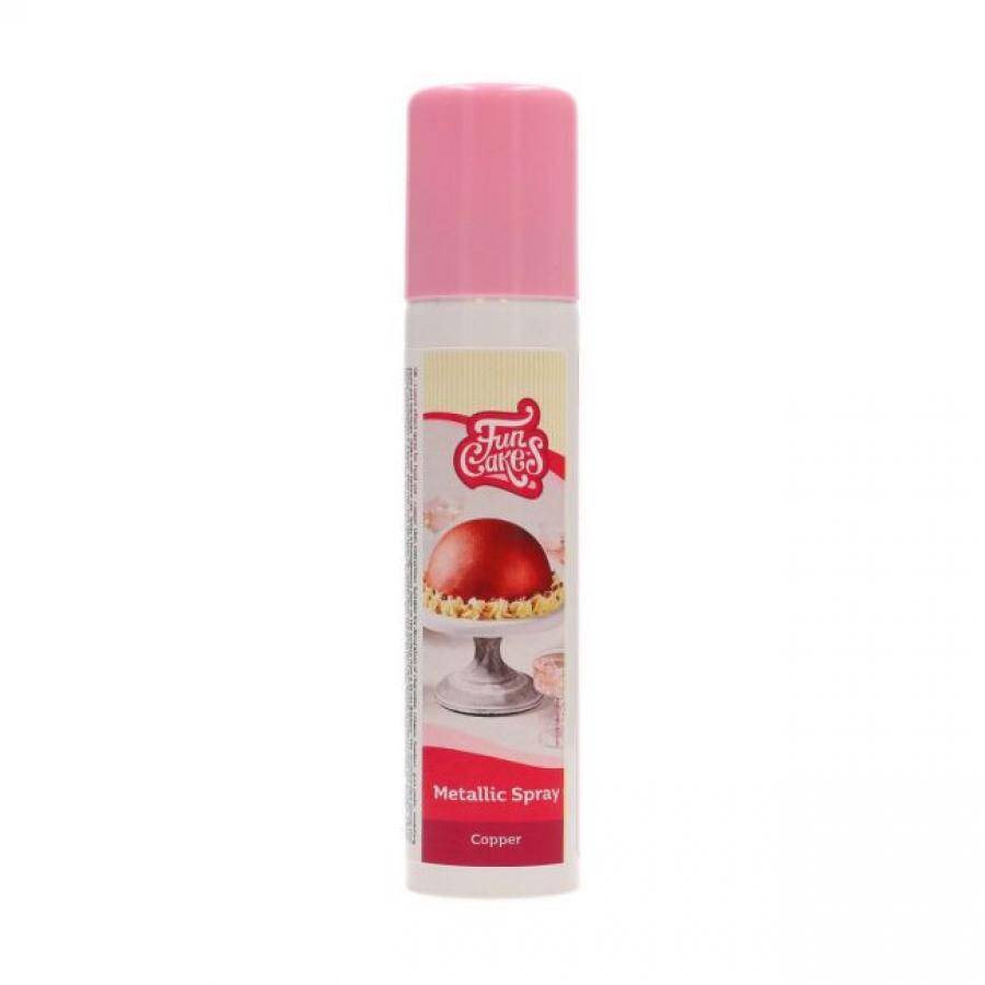 Syötävä spray - metallikupari, 100 ml - Funcakes