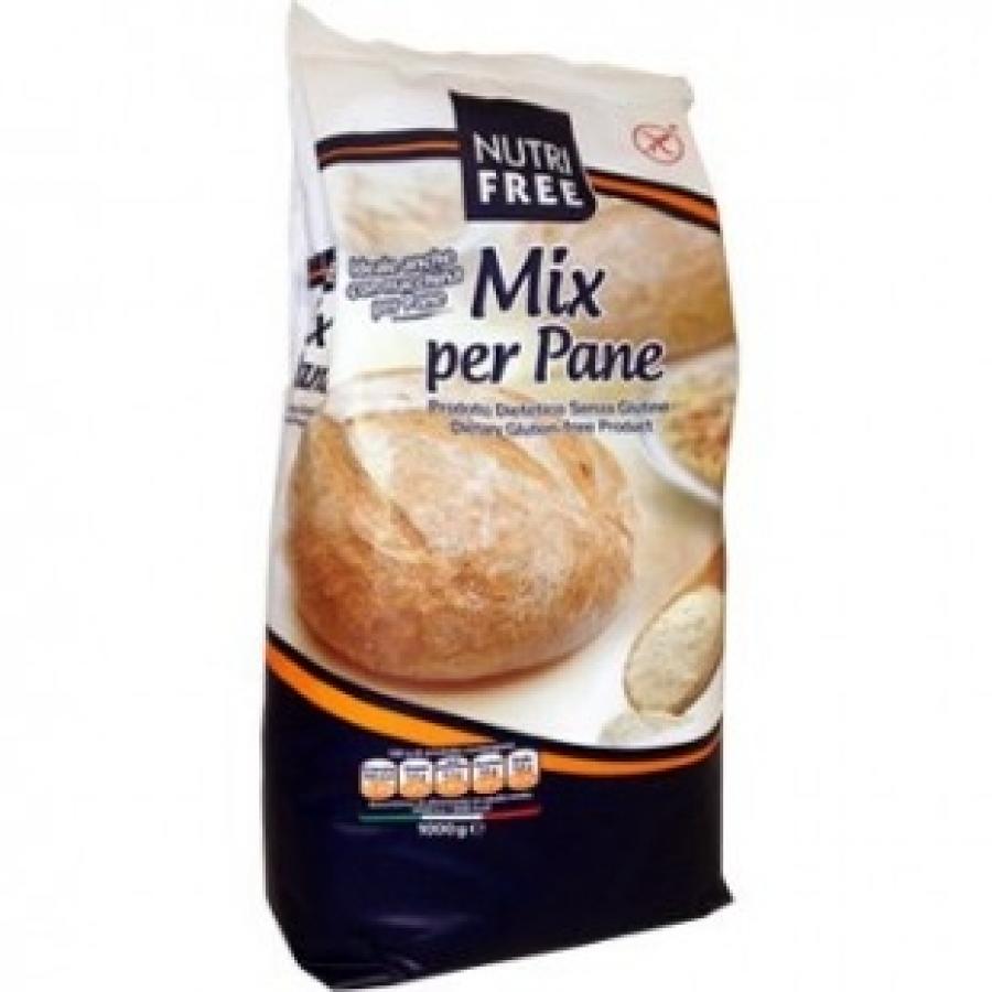 PÄIVÄYSTUOTE Leipäjauhoseos - Gluteeniton, 1 kg  (Nutrifree)