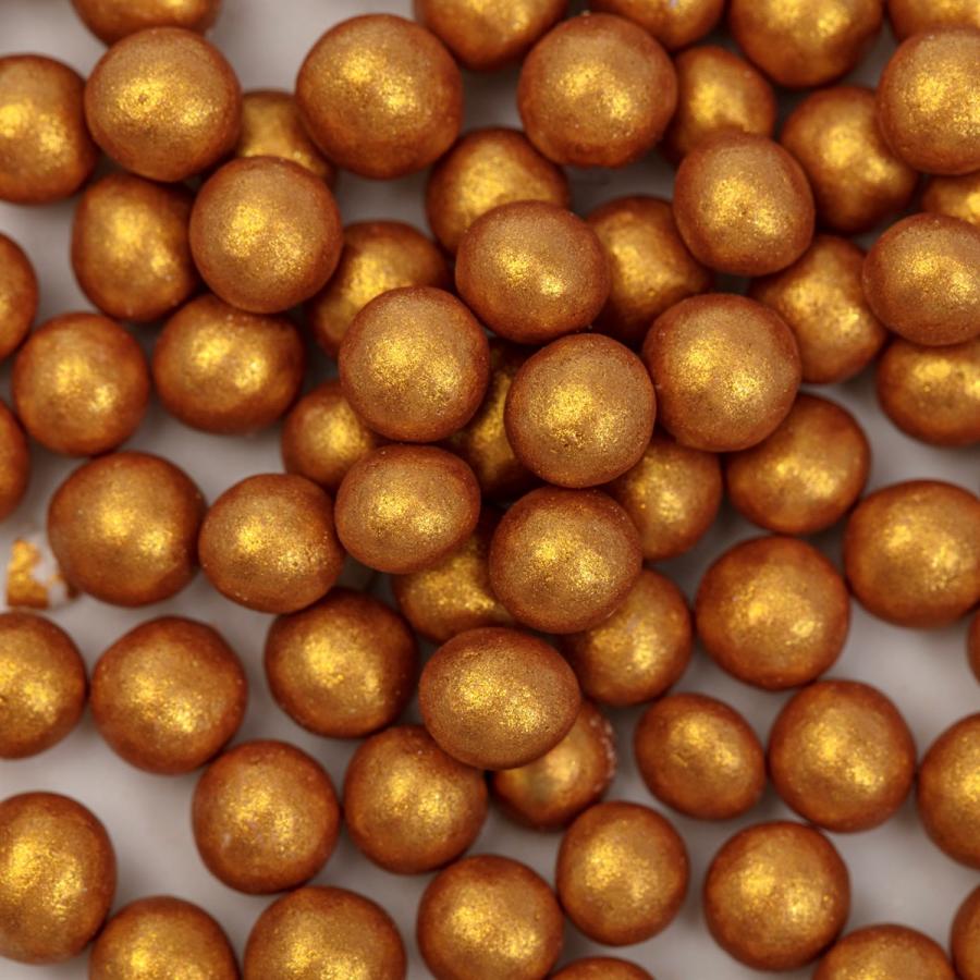 Kultaiset helmiströsselit 4 mm -  74 g