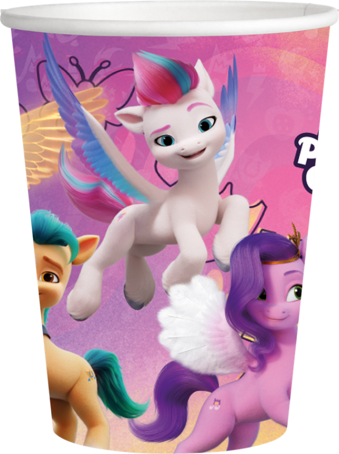 My Little Pony pahvimukit, 8 kpl