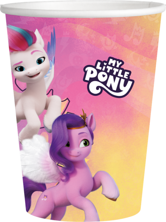 My Little Pony pahvimukit, 8 kpl