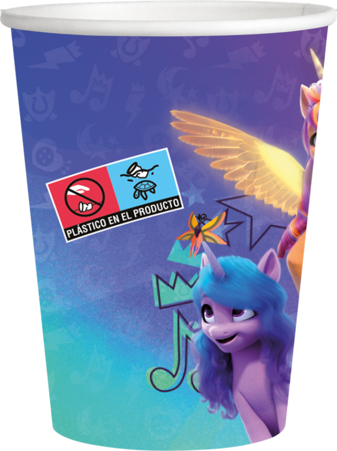 My Little Pony pahvimukit, 8 kpl