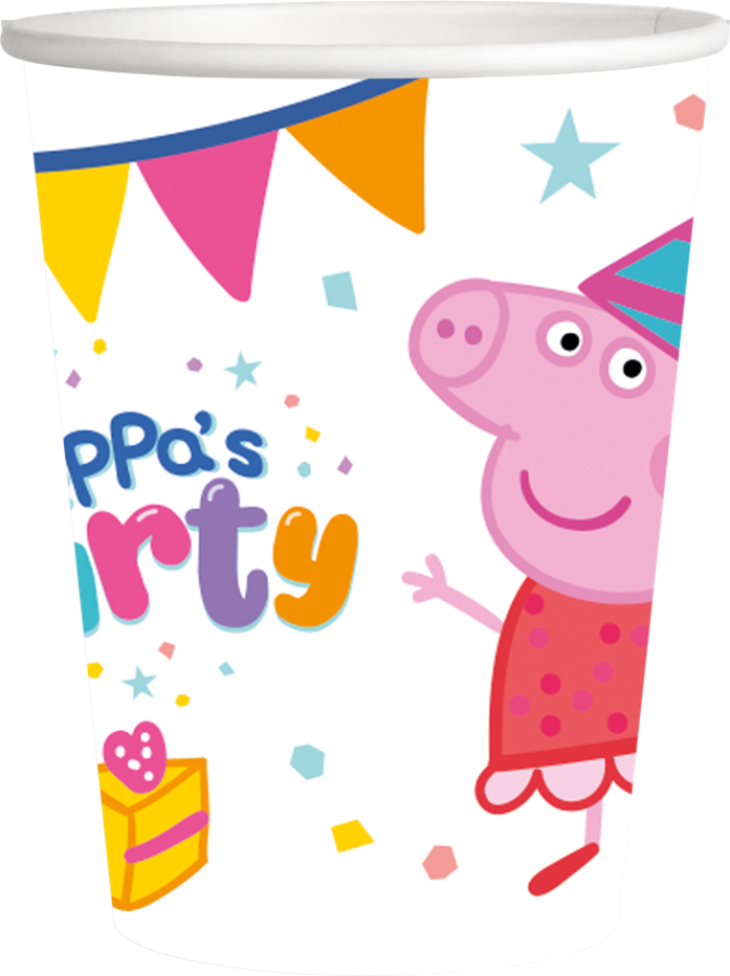 Pipsa Possu pahvimukit, 8 kpl