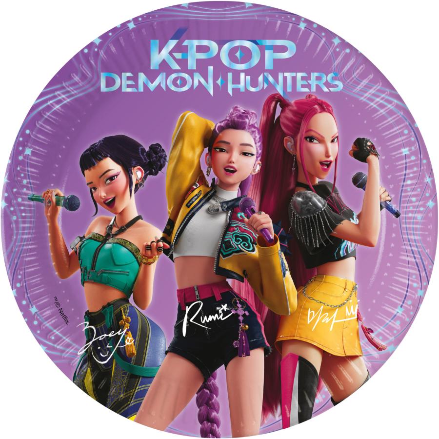 K-Pop Demon Hunters pahvilautanen 20 cm, 8 kpl