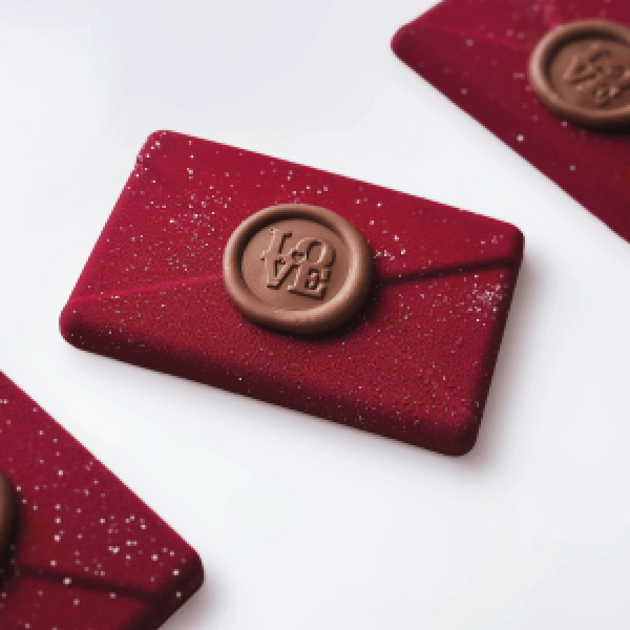 Suklaamuotti kirjekuori 120 x 78 x K 12,5 mm - Martellato