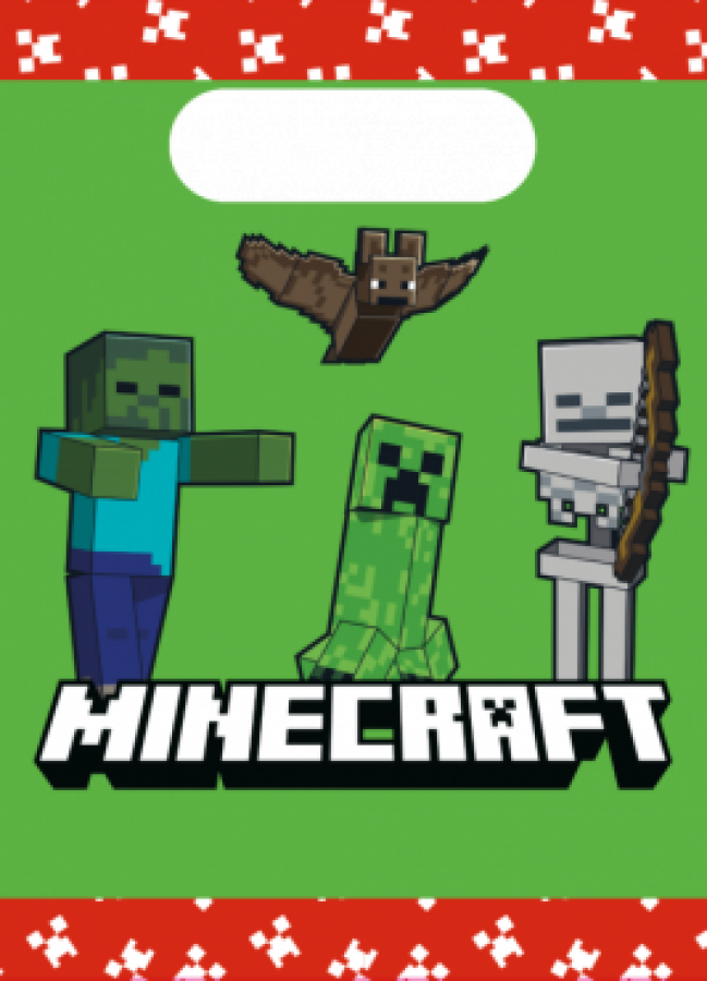 Minecraft kaverilahjapussit, 4 kpl