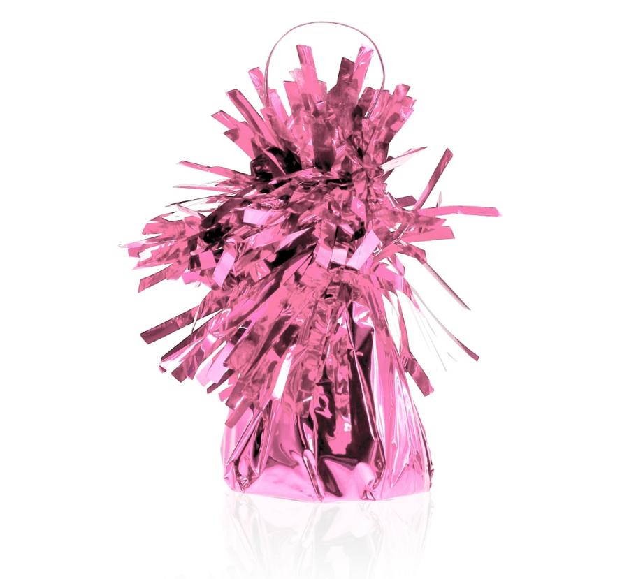 Ilmapallopaino suuri folio vaaleanpunainen