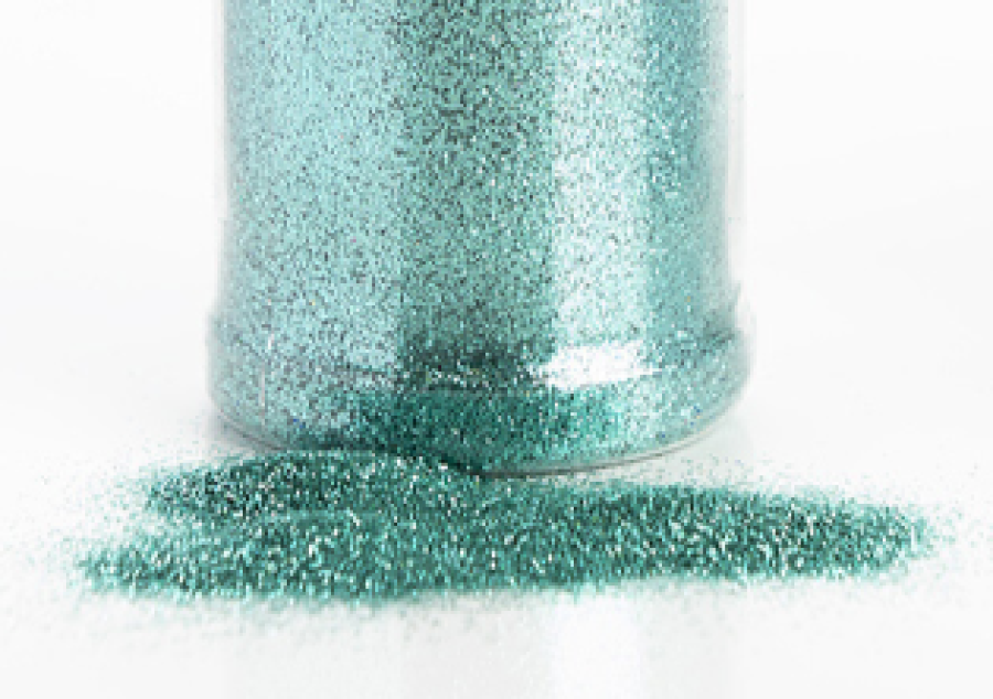 Irtoglitter / Ilmapalloglitter tiffany (turkoosi / minttu), 100 g purkki