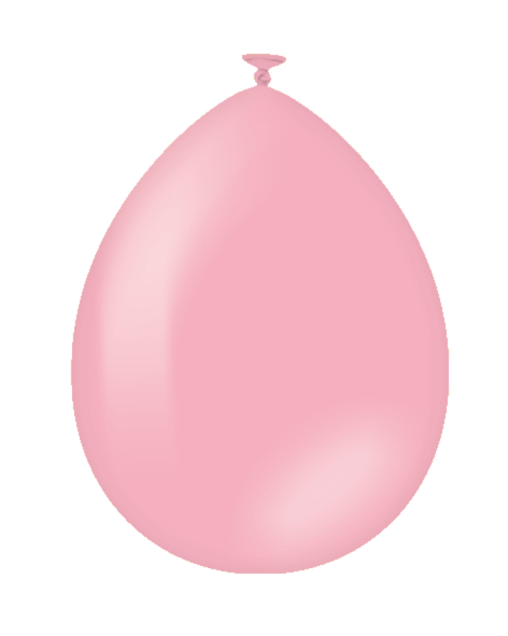 Ilmapallot 10 kpl, Pastellipinkki