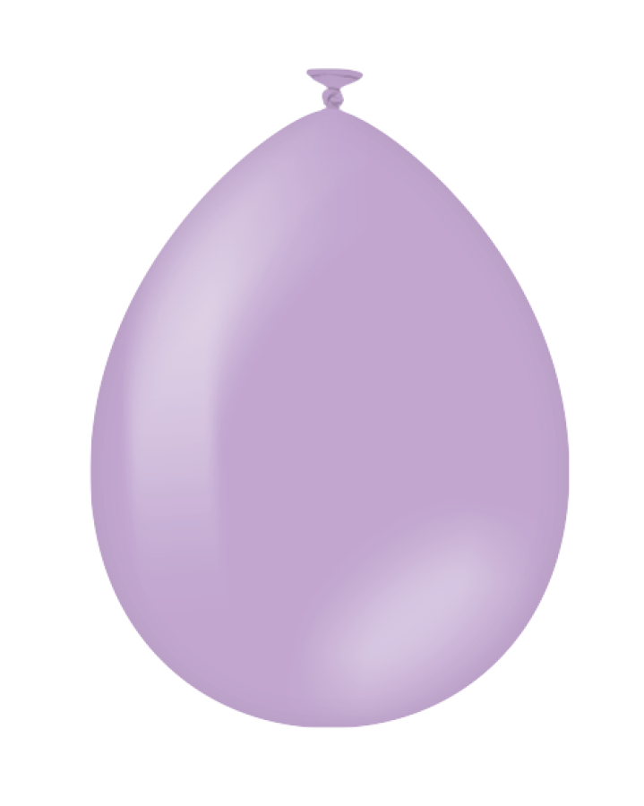 Ilmapallot 10 kpl, Pastellivioletti